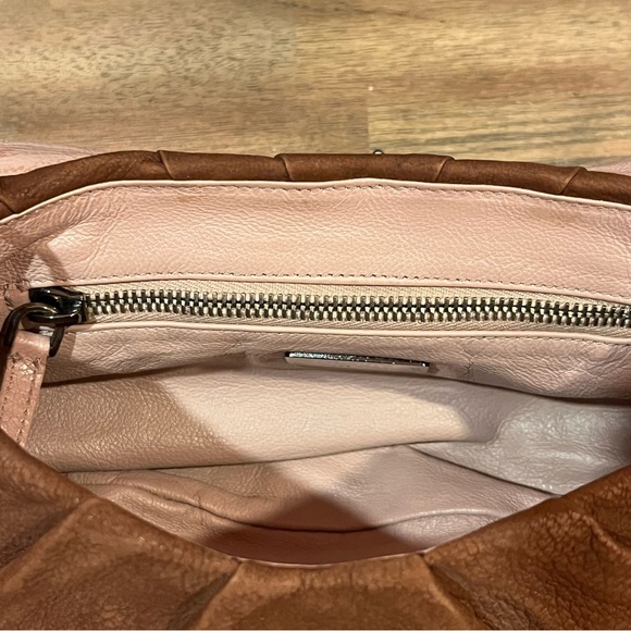 Prada Antique Leather Shoulder Bag with Rhinestone Detail - Picture 10 of 16